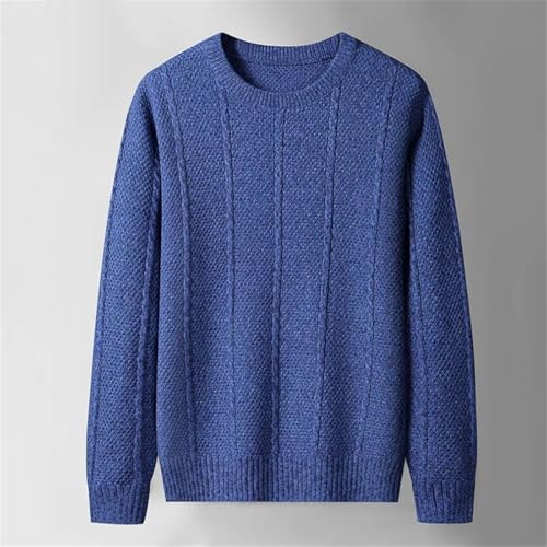 Man Embroidery Pullovers Crew Neck Casual Knitted Sweaters Top2