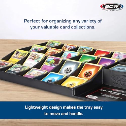 Bcw 1-CST Trading Card Sorting Tray For Pokemon, Mtg, Baseball, Sports Cards | 24-Cell Organizer thumb #4