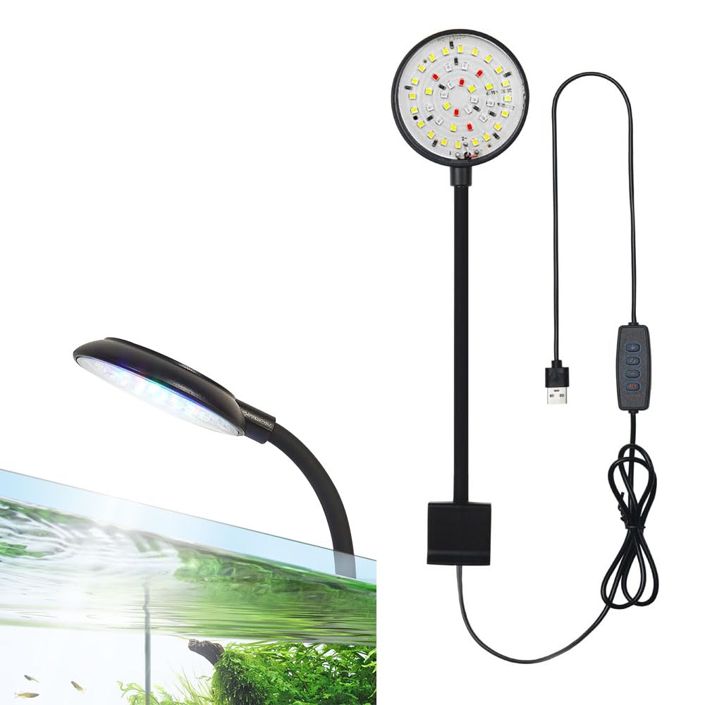 Amazon.co.jp: JetWave 水槽ライト クリップ式 LED40灯 高輝度