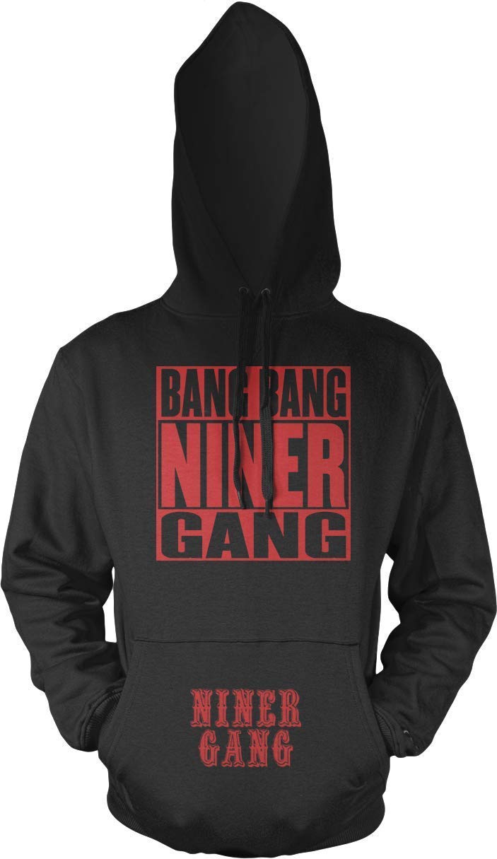 Millionaire MentalityBang Bang Niner Gang Black Hoodie