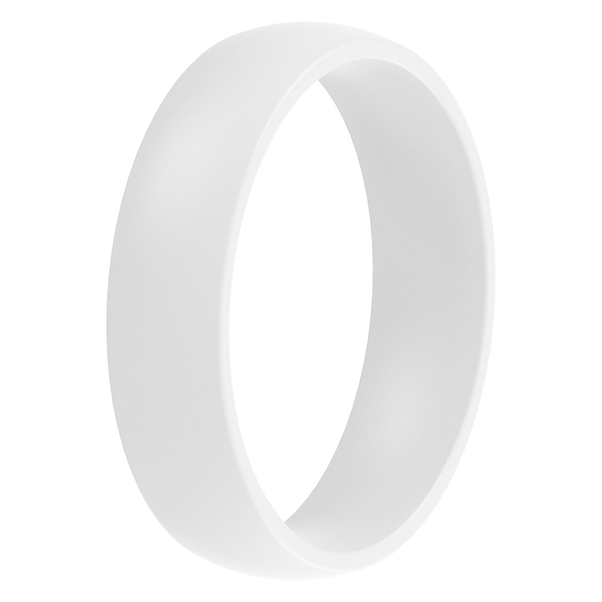 ThunderFit Silicone Rings for Him and Her, Rubber Engagement Bands Unisex, 1.7mm Thick Minimalist Rubber Engagement Rings