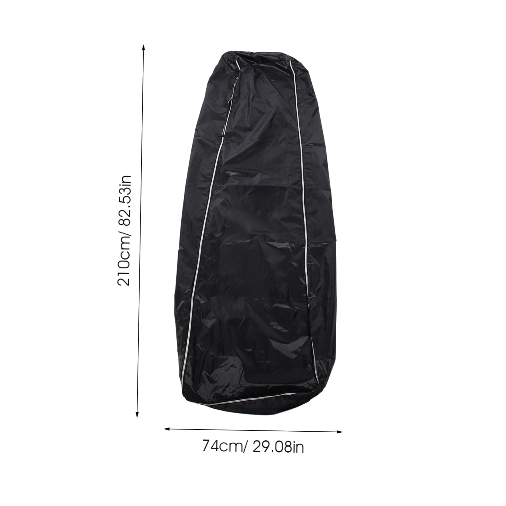 HAWILLOSCH Body Bag Bags for Cadaver Body Carrying Bag Anti-wear Corpse Bag Cadaver Bag Body Storage Bag Corpse Storage Bag Corpse Carrier Bag Corpse Treatment Container Cloth Black