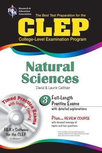 CLEP Natural Sciences w/ CD-ROM (CLEP Test Preparation) by Callihan, Laurie Ann, Callihan M.S., David, CLEP 1st (first) Edition [Paperback(2009/7/2)]