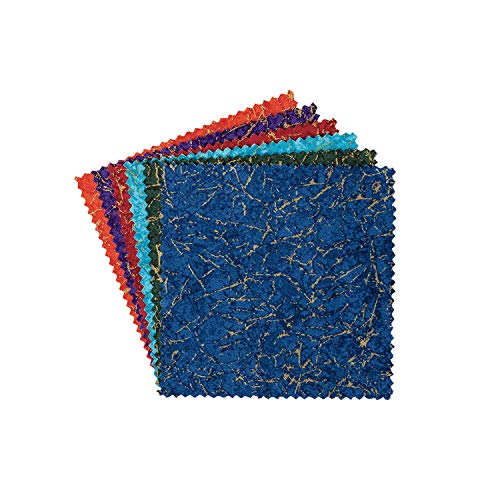 Connecting Threads Blender Collection Precut Cotton Quilting Fabric Bundle 5