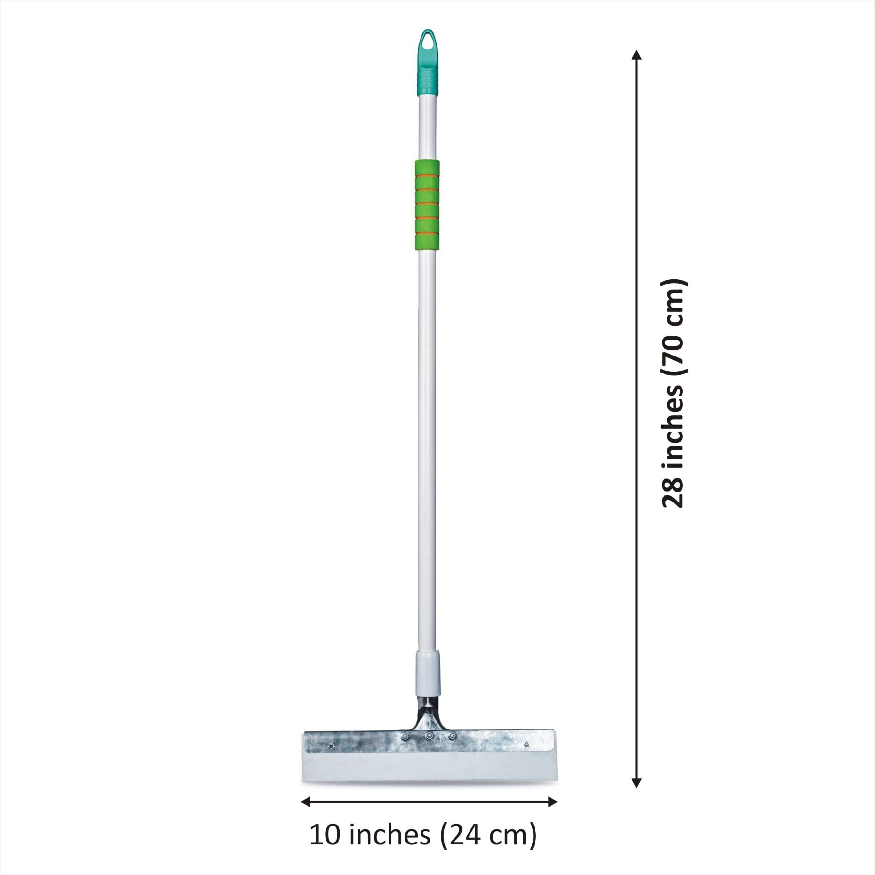 VIMAL JONNEY Plastic Ecowipe 250 Mini Bathroom Floor Cleaning Wiper, Multicolour, Standard Size 2