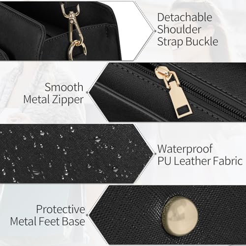 Bolso Maletín para Laptop Mujer 15.6 Pulgadas Impermeable miniatura 5