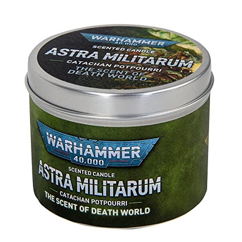 Warhammer 40.000: Astra Militarum Duftkerze in Gedenkdose, perfektes Warhammer-Geschenk, 22 Stunden Brenndauer – Bild 6