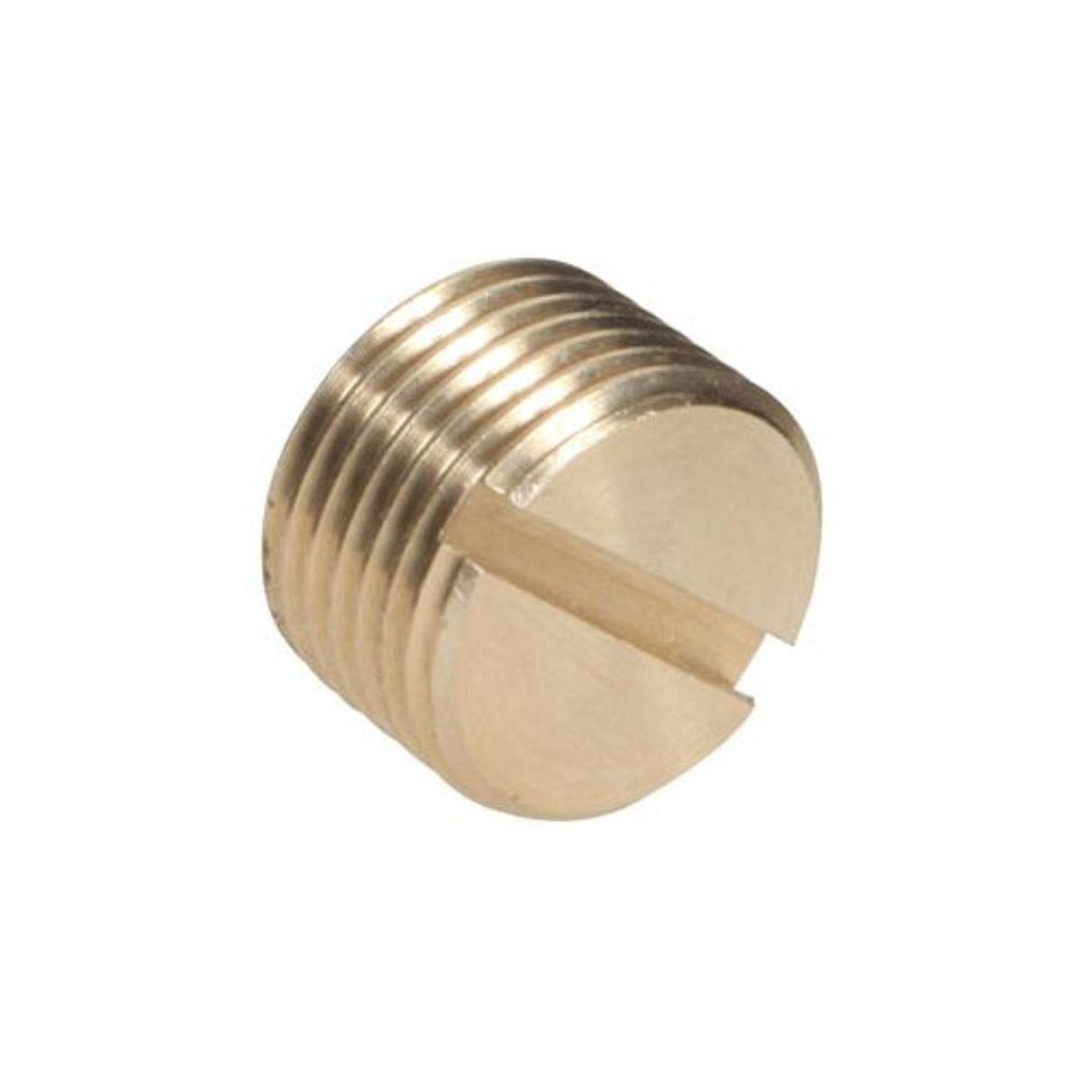 Amazon.com: Midwest Control 281X4 1/4 吋MPT 開槽頭插頭,符合SAE、ASA、ASME  標準,最大壓力為1200 psi -65 華氏度至250 華氏度: 家居裝修