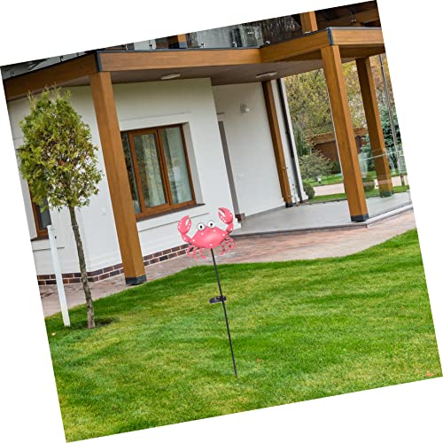 Yardwe 3 Pçs Caminhos Em De Caranguejo Gramado Pátio Aterrado Vermelho Passarelas Decorativas Solare