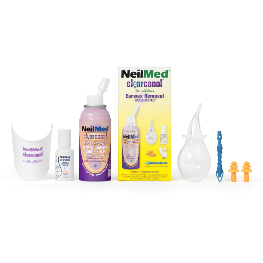 NeilMed Clearcanal Ear Wax Removal Complete Kit 2.5oz (75mL)-image-9