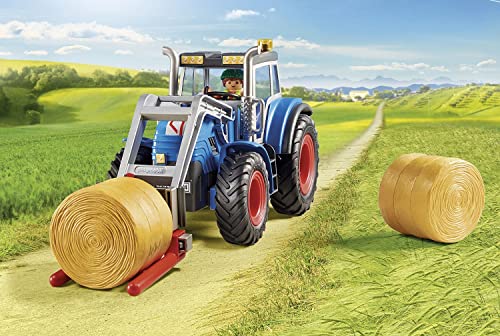 PLAYMOBIL Country 71004 Großer Traktor mit Zubehör und Anhängerkupplung, Spielzeug für Kinder ab 4 Jahren – Bild 7
