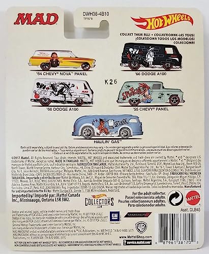 HAULIN' HAULING GAS 5/5 REAL RIDERS RR MAD MAGAZINE HOT WHEELS miniatura 2