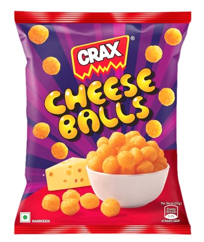 Image of Crax Cheese Balls - 65g /70g (Weight may vary)