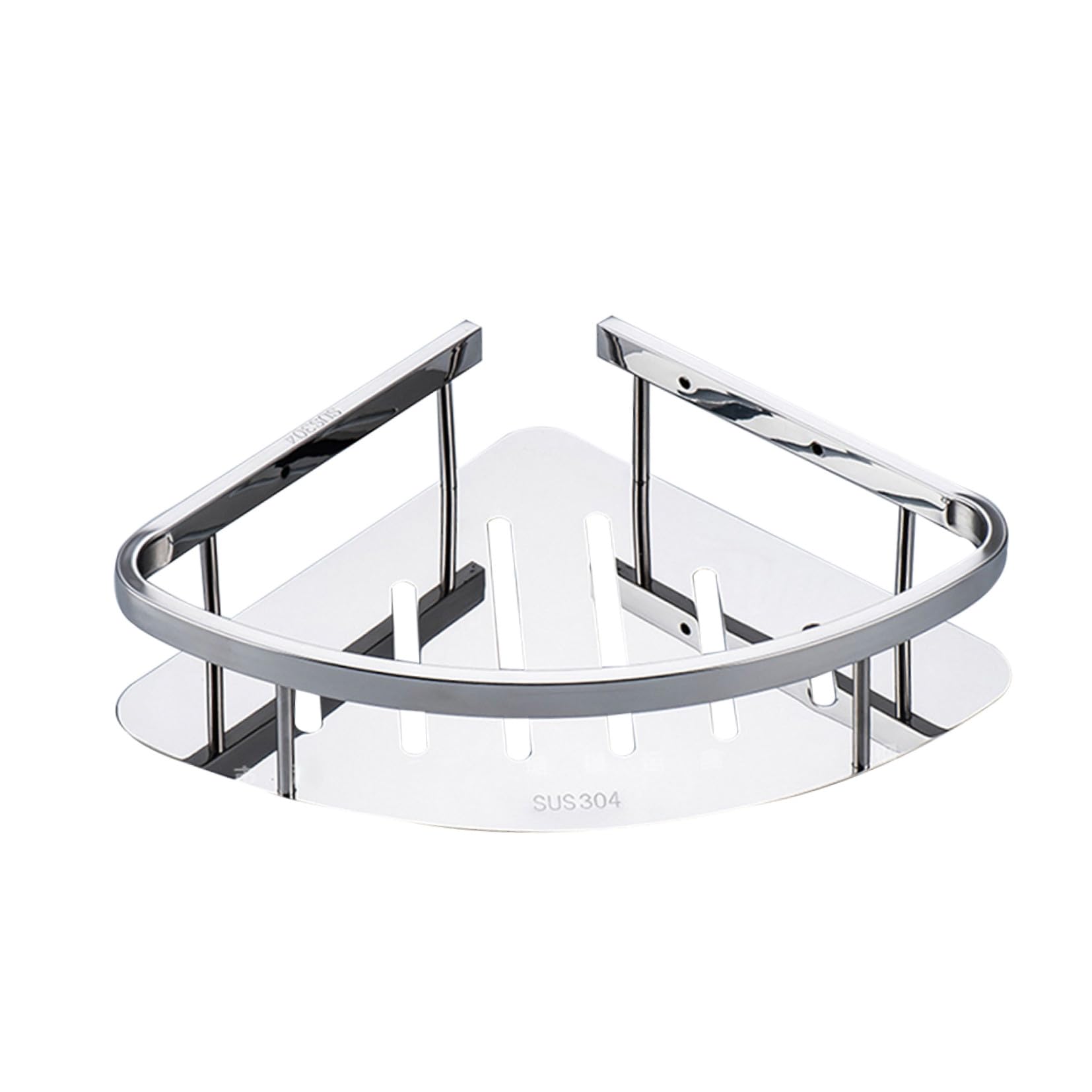 Acero Inoxidable Estante Esquinero Montaje en Pared, para Baño
