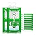 10 Pack Deumidificatore, dispositivo di rimozione condensa, Sacchetti deumidificatori da appendere, Kitchen Bathroom Wardrobe Hanging Hygroscopic Anti-Mold Deodorizing Moistureproof Desiccant Bag