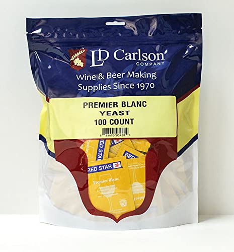 Red Star Premier Blanc 100 Packs Wine Yeast