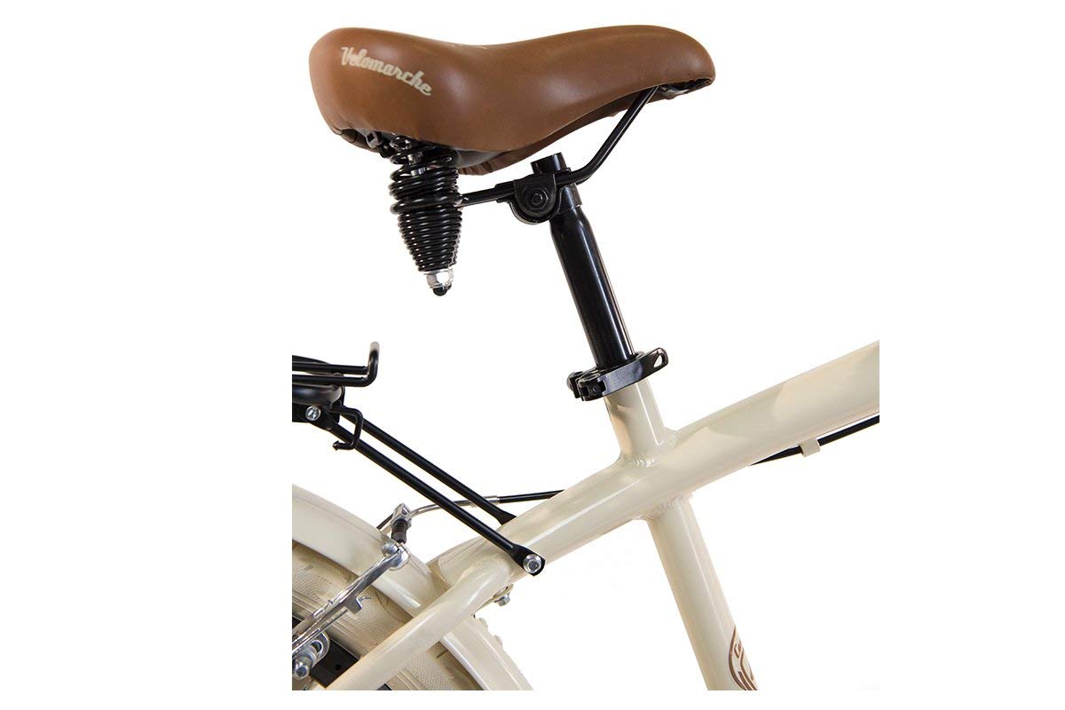 Via Veneto by Canellini - Bici Vélo Citybike Byciclette CTB Homme Vintage Retro Via Veneto American Cruiser Aluminium