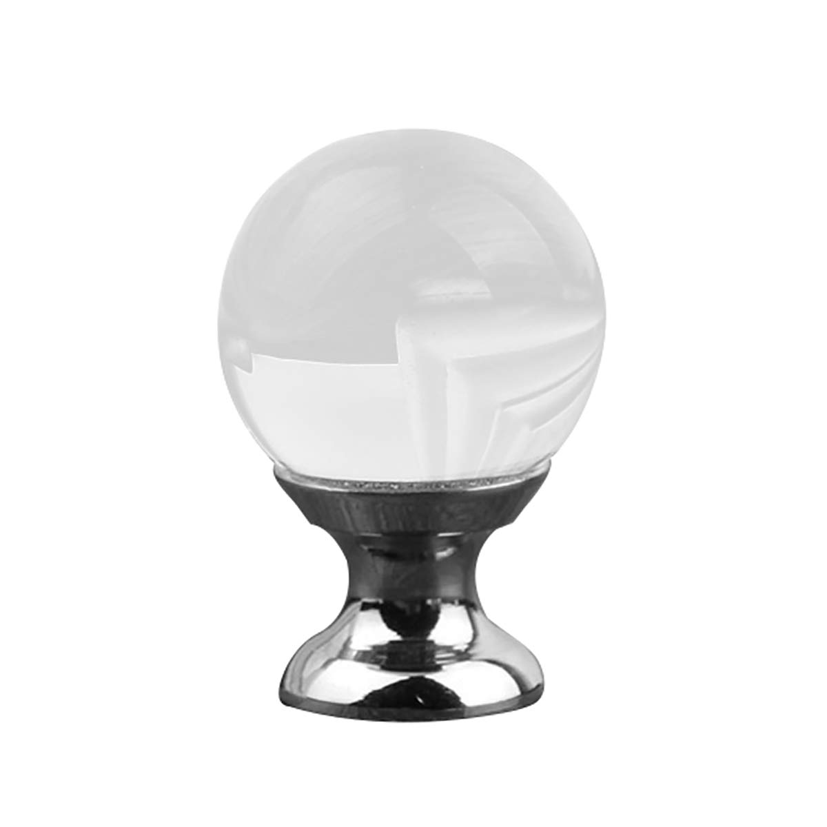 Boutons en verre cristal pour armoire afin de relooker un meuble de salon