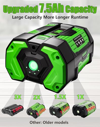 Image of HOCHSTERN 7.5Ah Replacement for EGO 56V Battery Compatible with EGO 56 Volt Lithium-Ion Battery Power Tools 1Pack