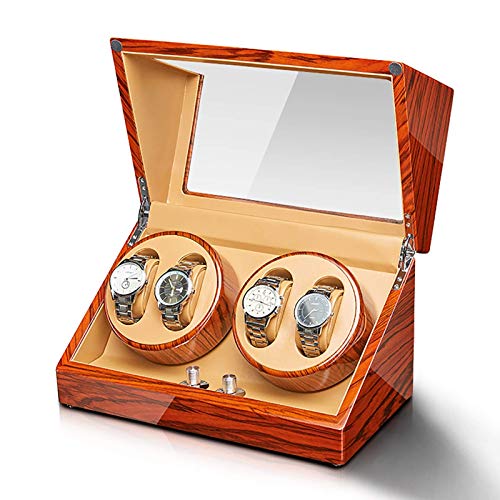 Motor shaker para relojes mecánicos en el hogar estuche de madera con control de acceso