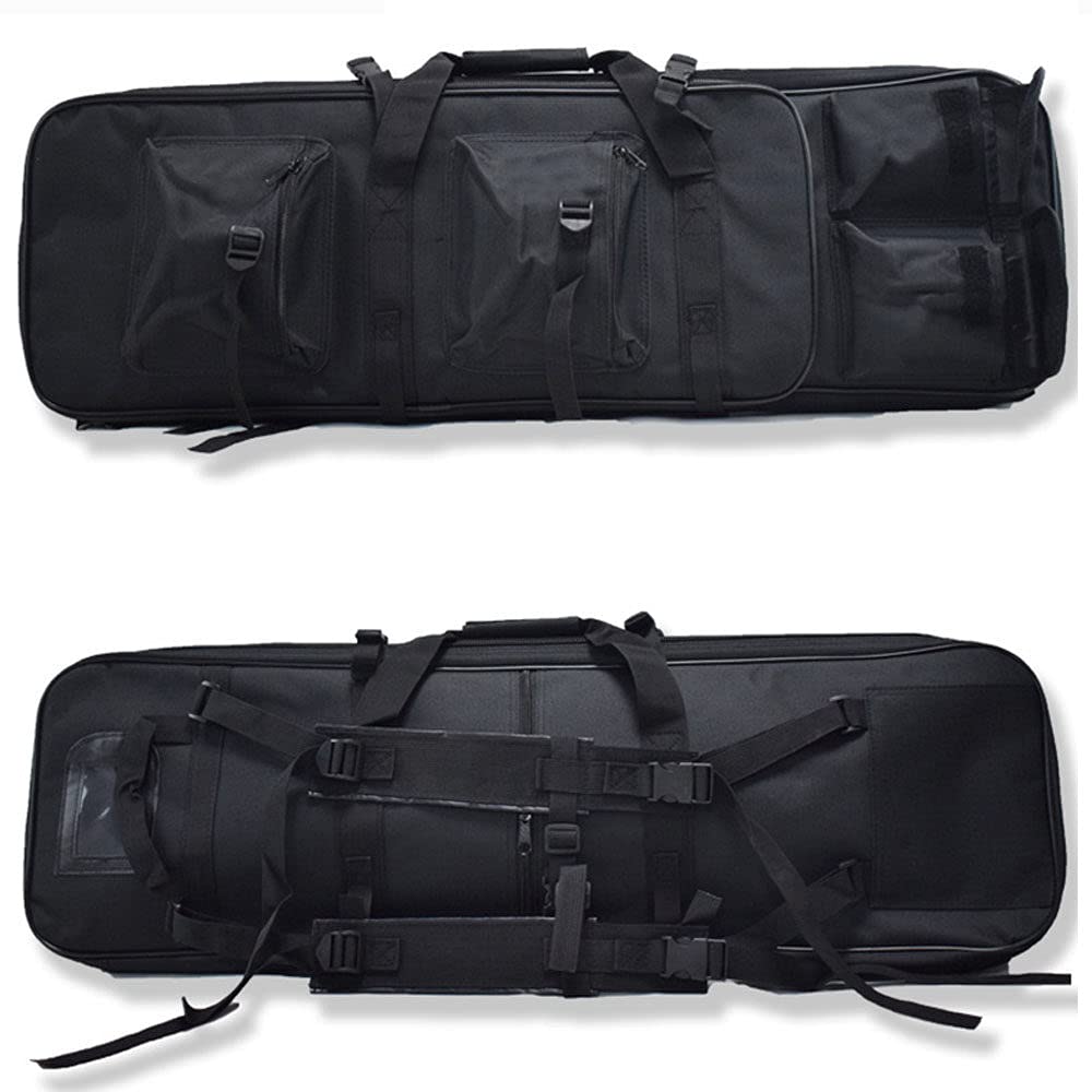 Custodia Tattica per Fucile, Fodero Porta Fucili Imbottito, Resistente e Impermeabile, Borsa per Fucile da Caccia, Softair, Tiro, Spedizione di Caccia, Supporto al Poligono, Paintball,85cm/33.5in-B