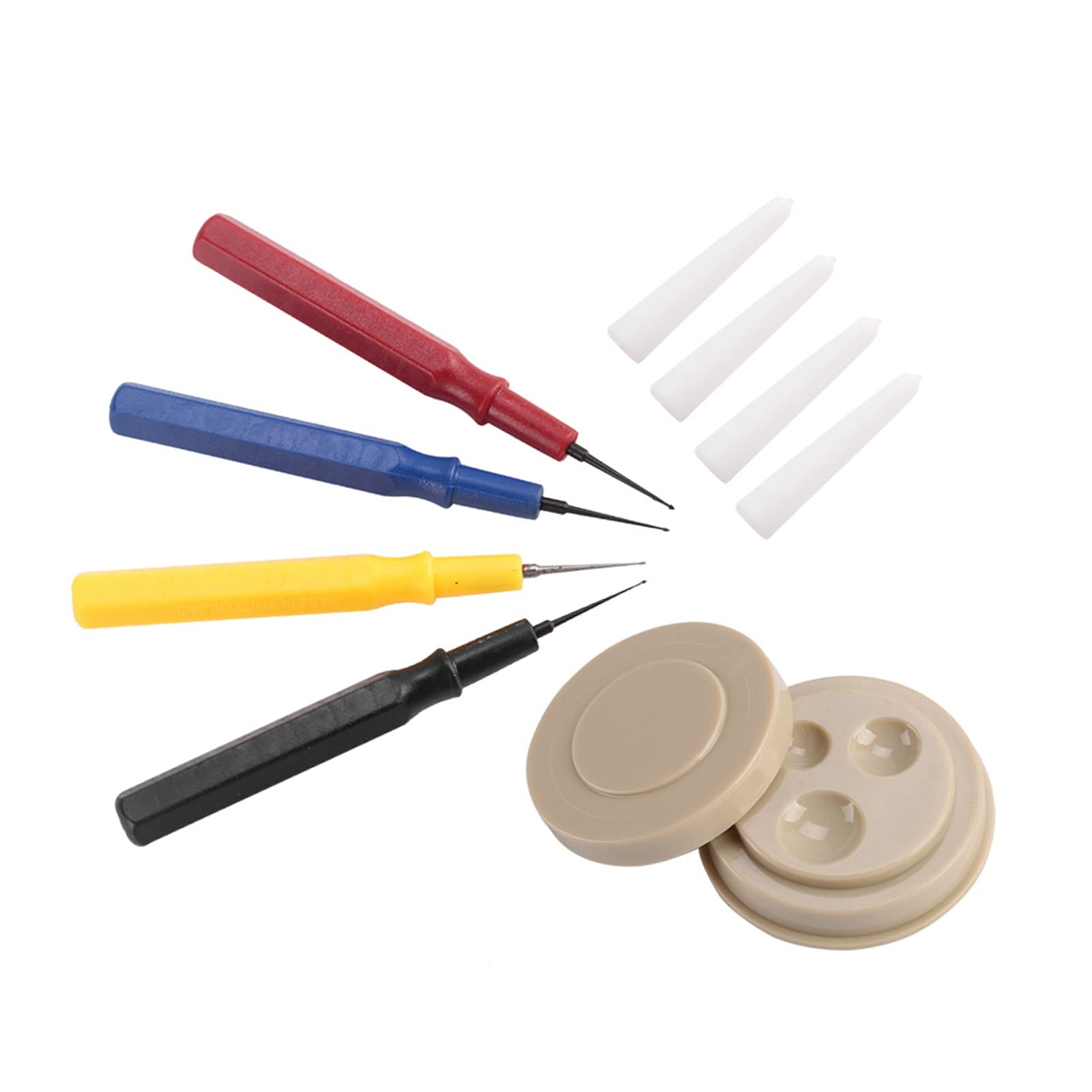 Watch Oiler Set, Pocket Watch Oil Kit Watchmaker Repair Tool Professional Watch Oiler Set Watch Repair Kit 1 Oil Cup 4 Oil Pen Assortment Kit for Watchmaker Watches Clocks Repair