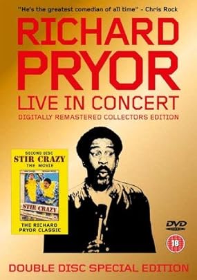 Richard Pryor Live Concert Stir Crazy Double Disc Edizione Regno Unito Edizione Regno Unito Richard Pryor Live Concert Stir Crazy Double Disc Edizione Regno Unito Edizione Regno Unito