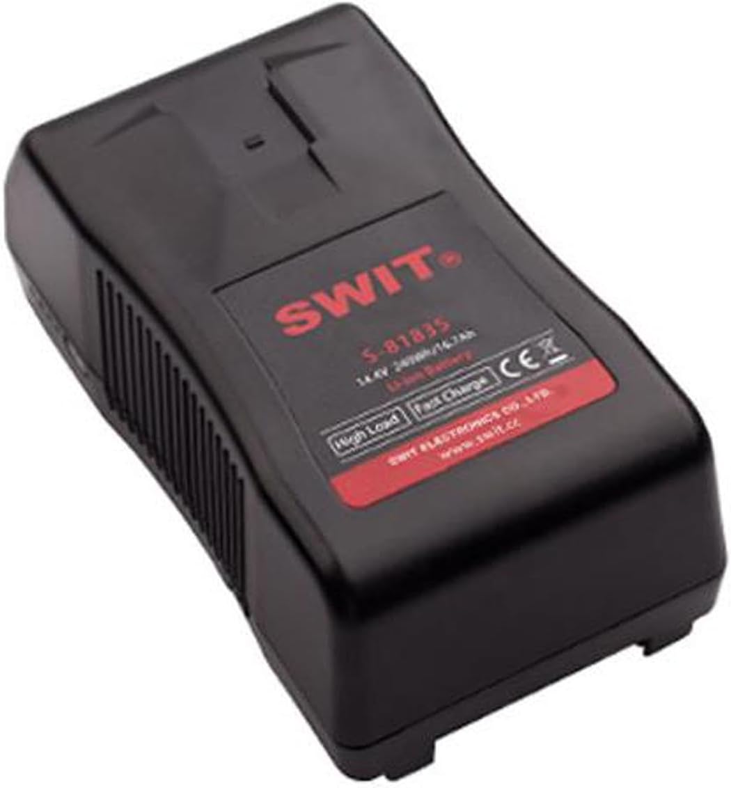 SWIT Electronics S-8183S 14.4V 240Wh High Load Li-ion V Mount Battery for ENG Cameras