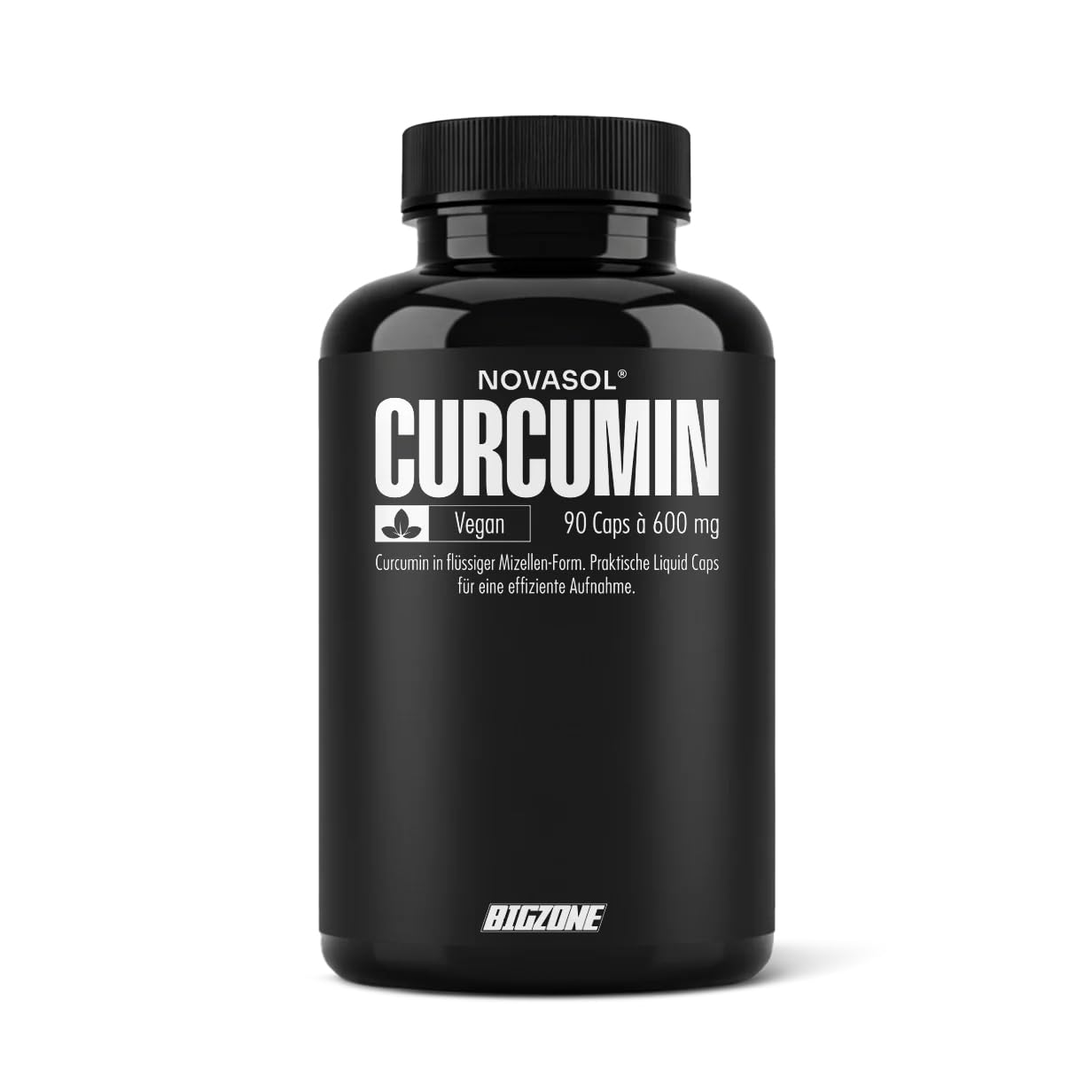 Big-Zone Curcumin Curcuma (Kurkuma) NovaSol® Curcumin Made in Germany | 90 Liquid Kapseln