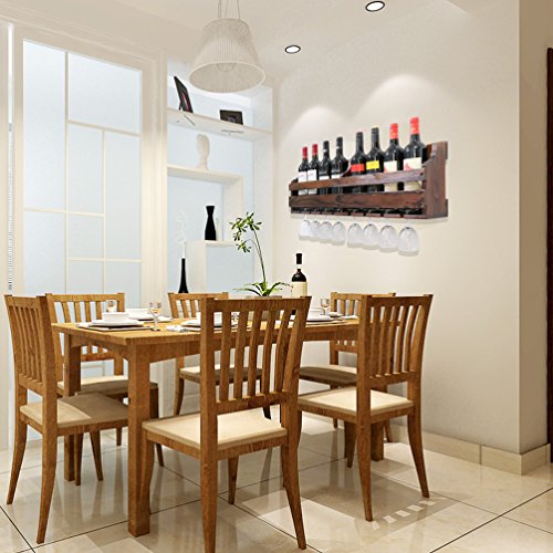 JRLinco-Estante-de-Vino-de-Madera-Estante-de-exhibicion-de-Vidrio-de-Vino-y-Botella-de-Vino-montado-en-la-Pared-8-Botellas-8-Soporte-de-Vidrio-de-Tallo-Largo-Color-Nogal-carbon-8-Botellas80-cm