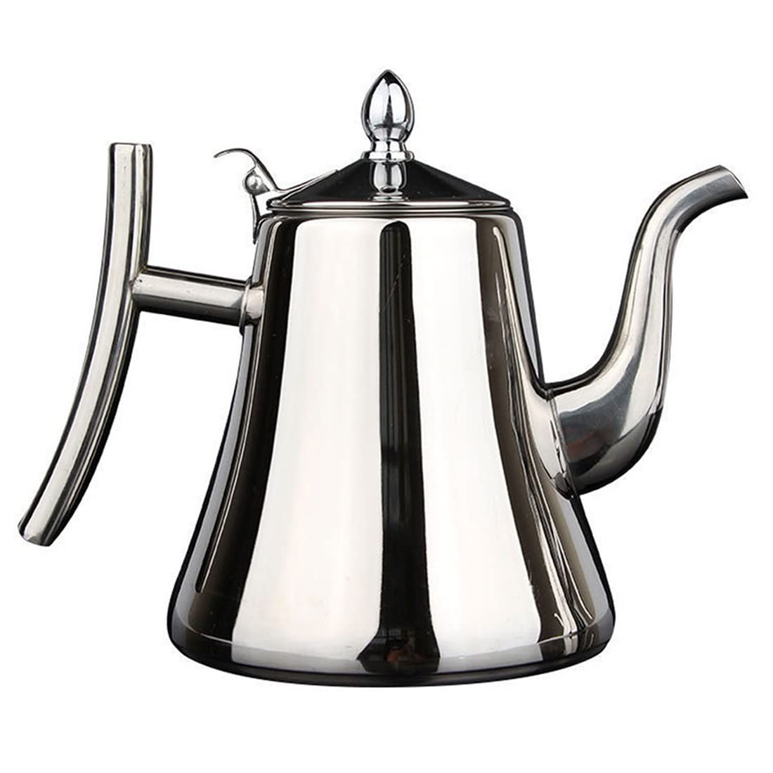 Stainless Steel Kettle with Infuser, Camping Coffee Tea Pots for Induction | Gas | Electric | Halogen |(1.5L)