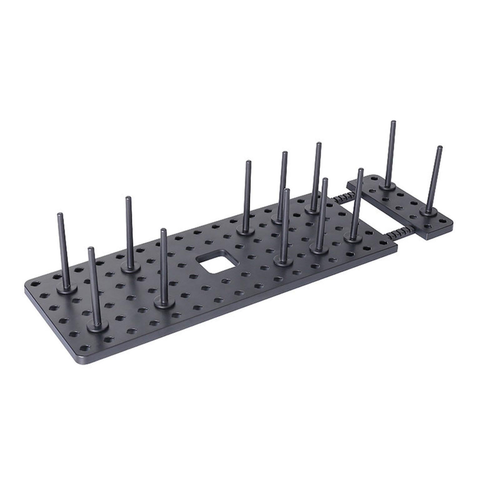 TWISAXC Kitchen Drying Rack Adjustable Size Dishes Cup Holder Maintains Dry Countertop Efficiently Prevents Slipping Plate Drain Rack Cup Holder Stand Mug