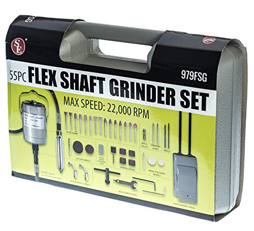 Se Flex Shaft Grinder Set (55 Pc.) - 979Fsg #TOP3