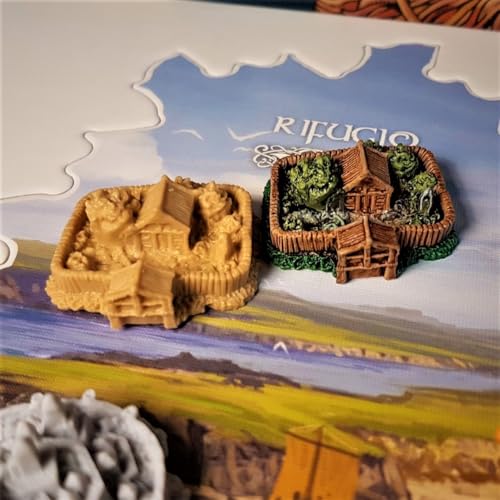 Image of Inis Big Box - Complete Territory Control Game of the Inis Seasons Expansion, 2-5 Players, 14+, Italian Edition