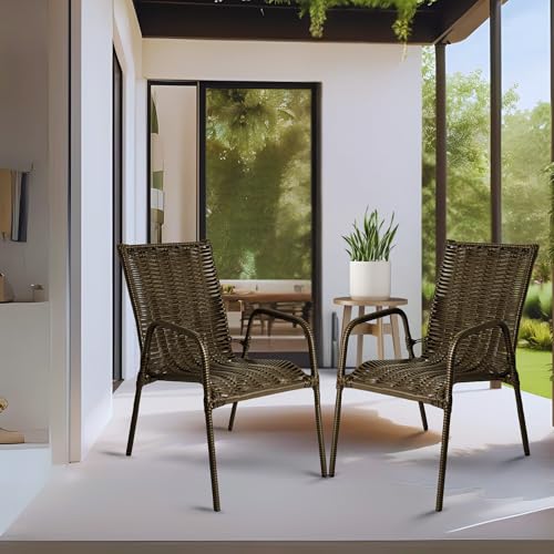 Cadeira para Jardim, Varanda e Piscina, Poltrona Tropical de Fibr...