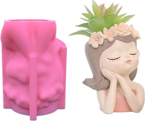 Fogun Caja de almacenamiento para maceta de flores para decoración de plantas suculentas