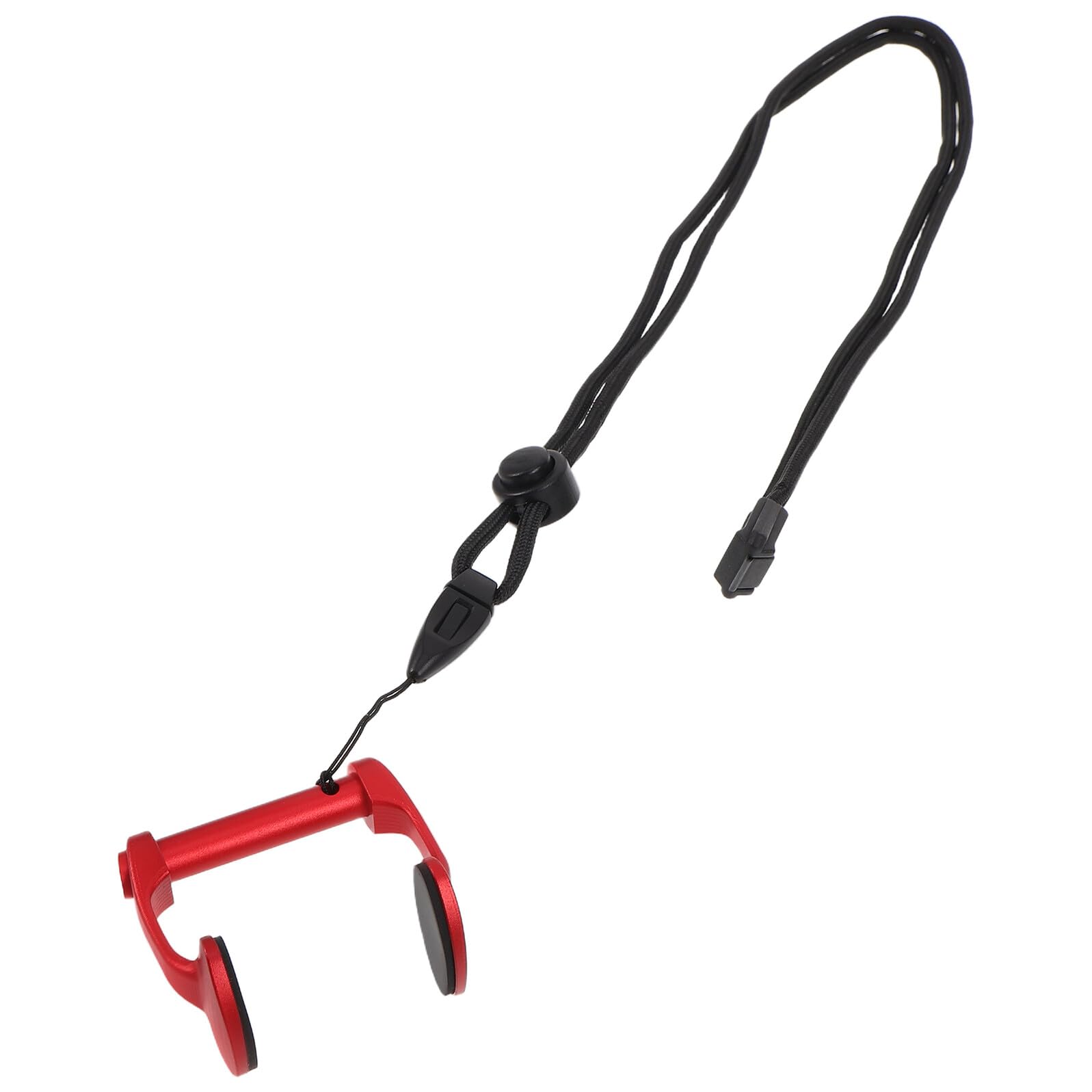 Ergonomische Nasenklammer aus Aluminiumlegierung in Rot mit Komfortablem Nasenschutz für Erwachsene und Kinder zum Schwimmen und Wassersport Am Strand