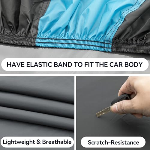 Image of Waterproof Car Cover Fit for Mazda MX-5 Miata 1989-2024,Outdoor Sedan Coupe Car Cover for Automobiles Rain Sun UV Snow Hail Protection Full Car Cover