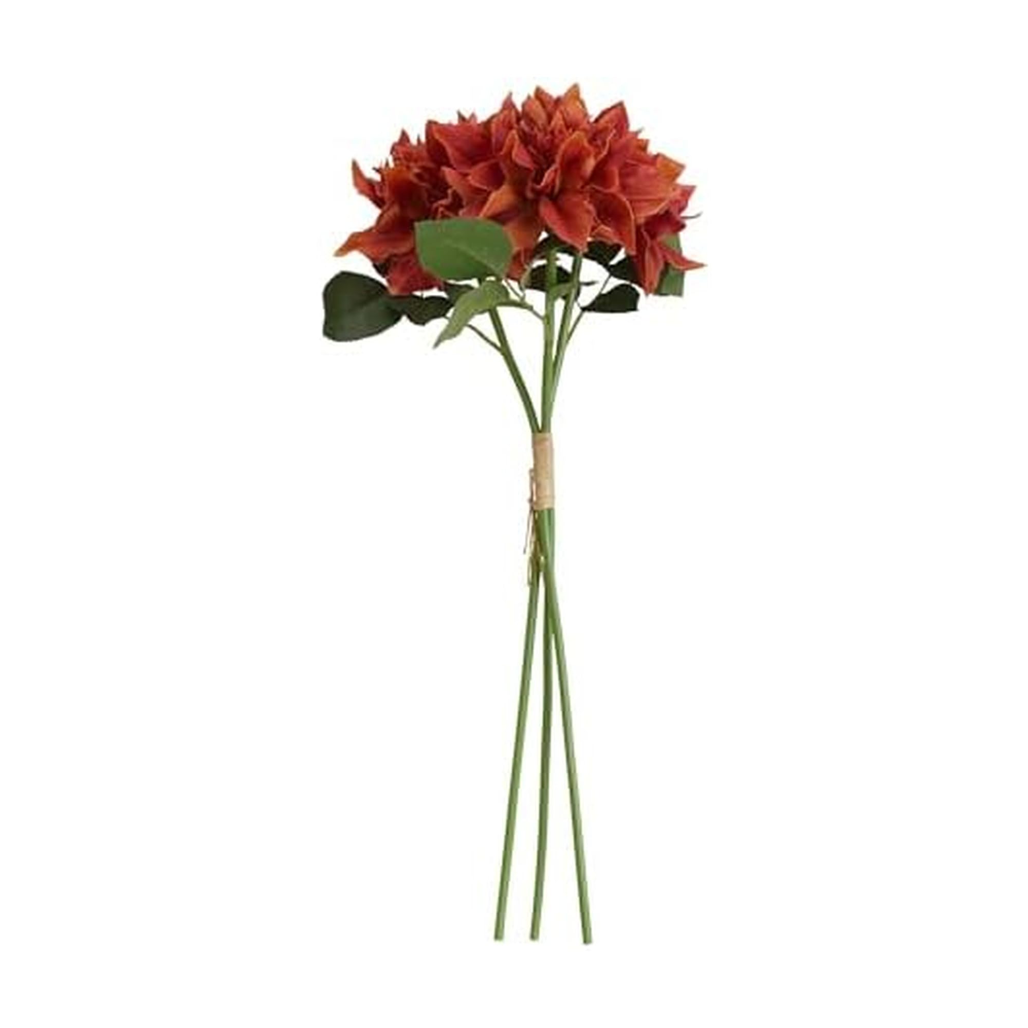 MIKASA Copper Mum - Set di 3 steli di fiori artificiali per decorazione autunnale, 12,7 x 12,7 x 45,7 cm