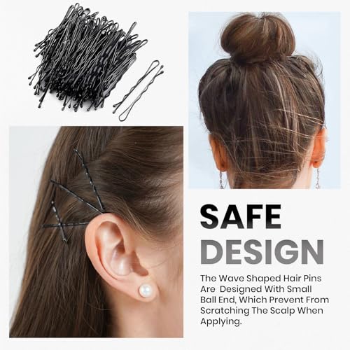 200 Pieces Bobby Pins, Hair Clips Hair Grips Kirby Grips – Women Hair Styling Pins with Storage Box – Girls Hair Accessories - Image 6