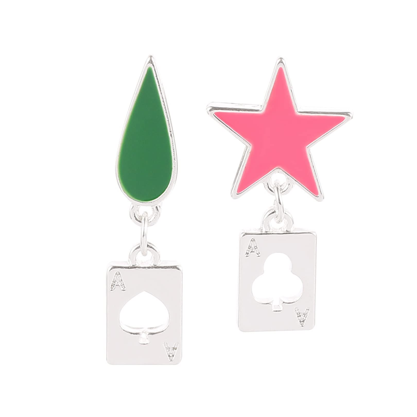 Hunter X Earrings Hunter, Anime Earring Cosplay Drop Earrings Star and Teardrop Jewelry Accessories For Women Girls, Hypoallergenic Earrings Gifts For Christmas, Cosplay, Comic Con, Dress Up Party