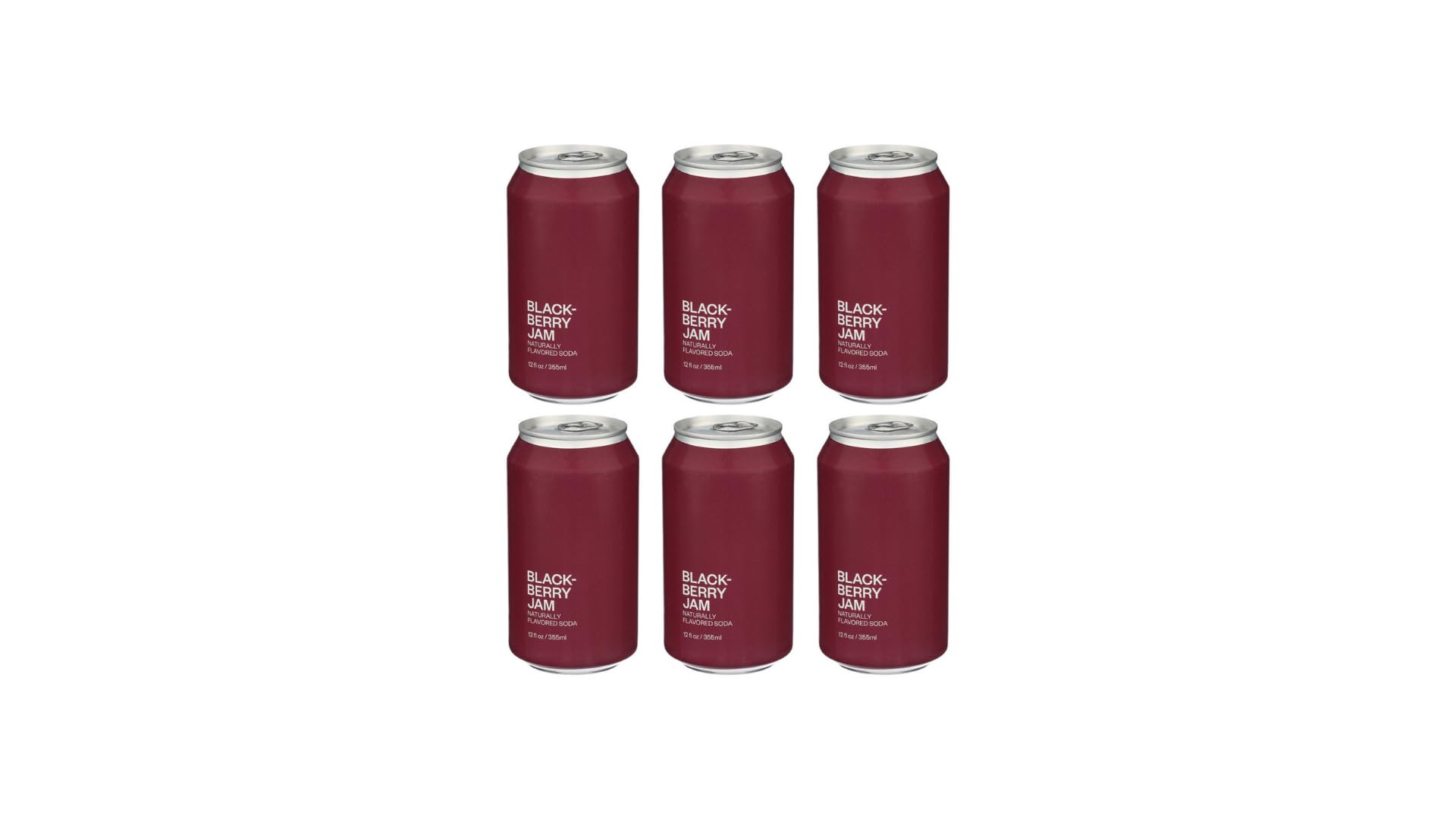 generic United Sodas Of America Soda Blackberry Jam, 12 FO 6 Pack
