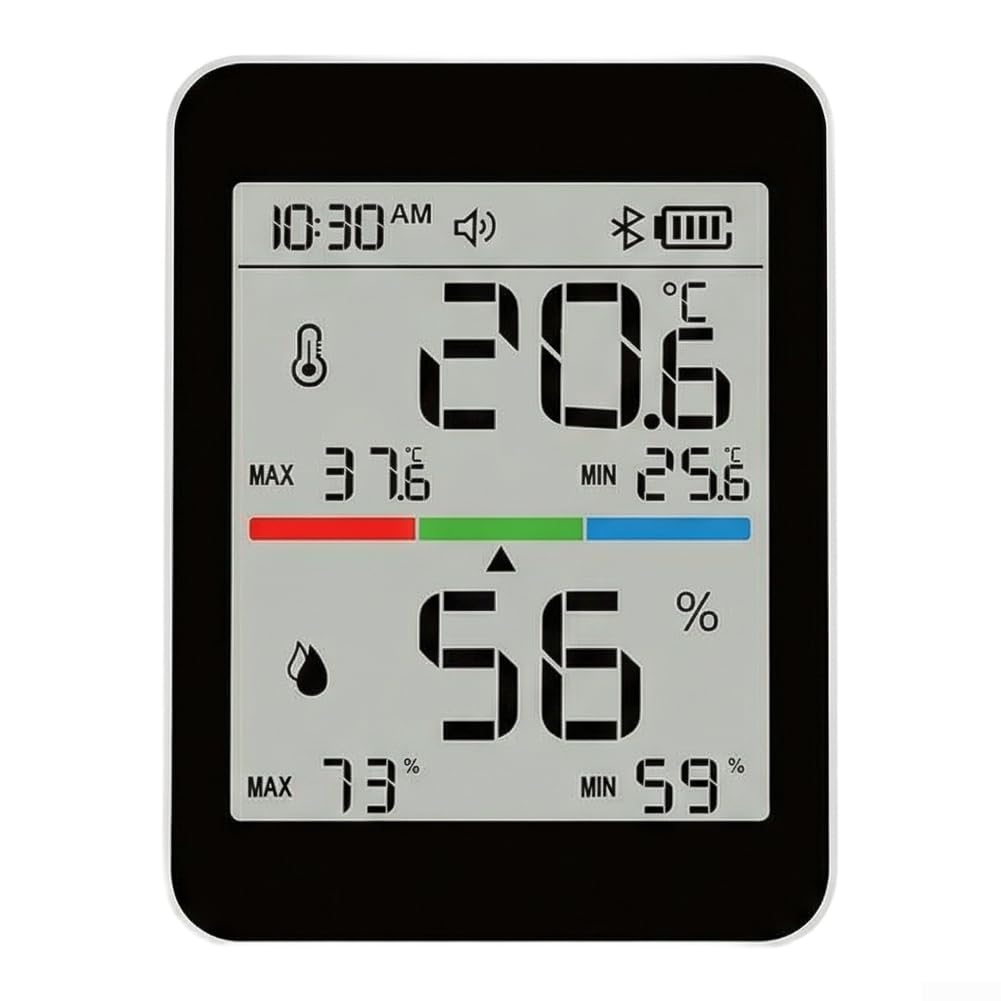 Smart Termoigrometro 3,3 pollici LCD clima ambiente