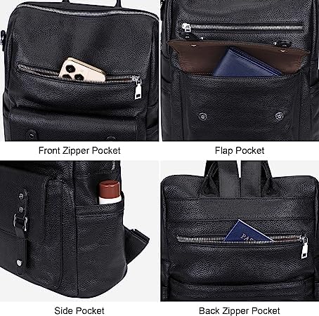 Image of Women High Qulity Multipurpose Backpack Handbag Purse, Travel Backpack Shoulder Bag for Ladies,Girls,Unisex