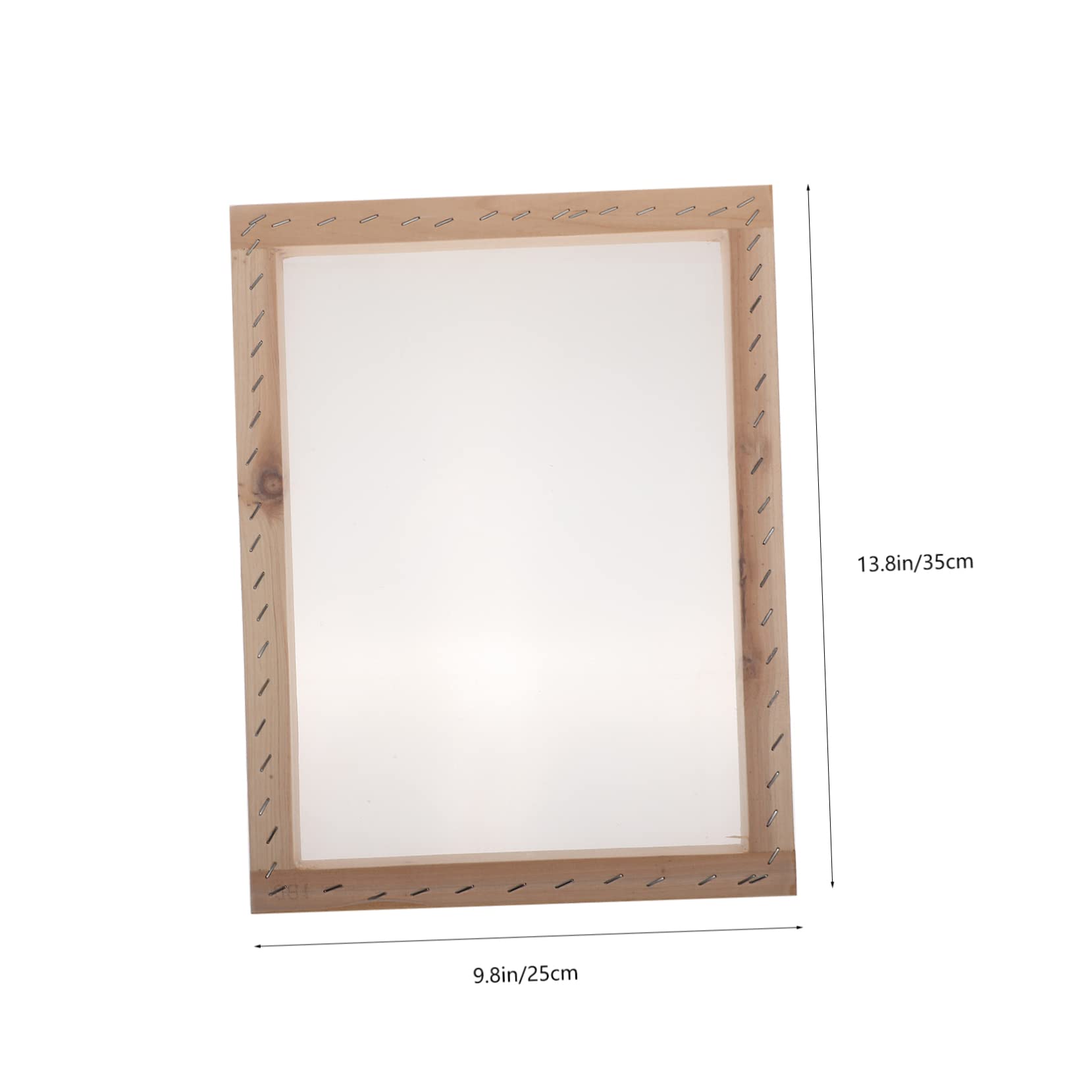 ERINGOGO Frame Durable Silk Screen Frame for Printing Projects for Beginners and Professionals Includes Mesh for Shirts and Crafts