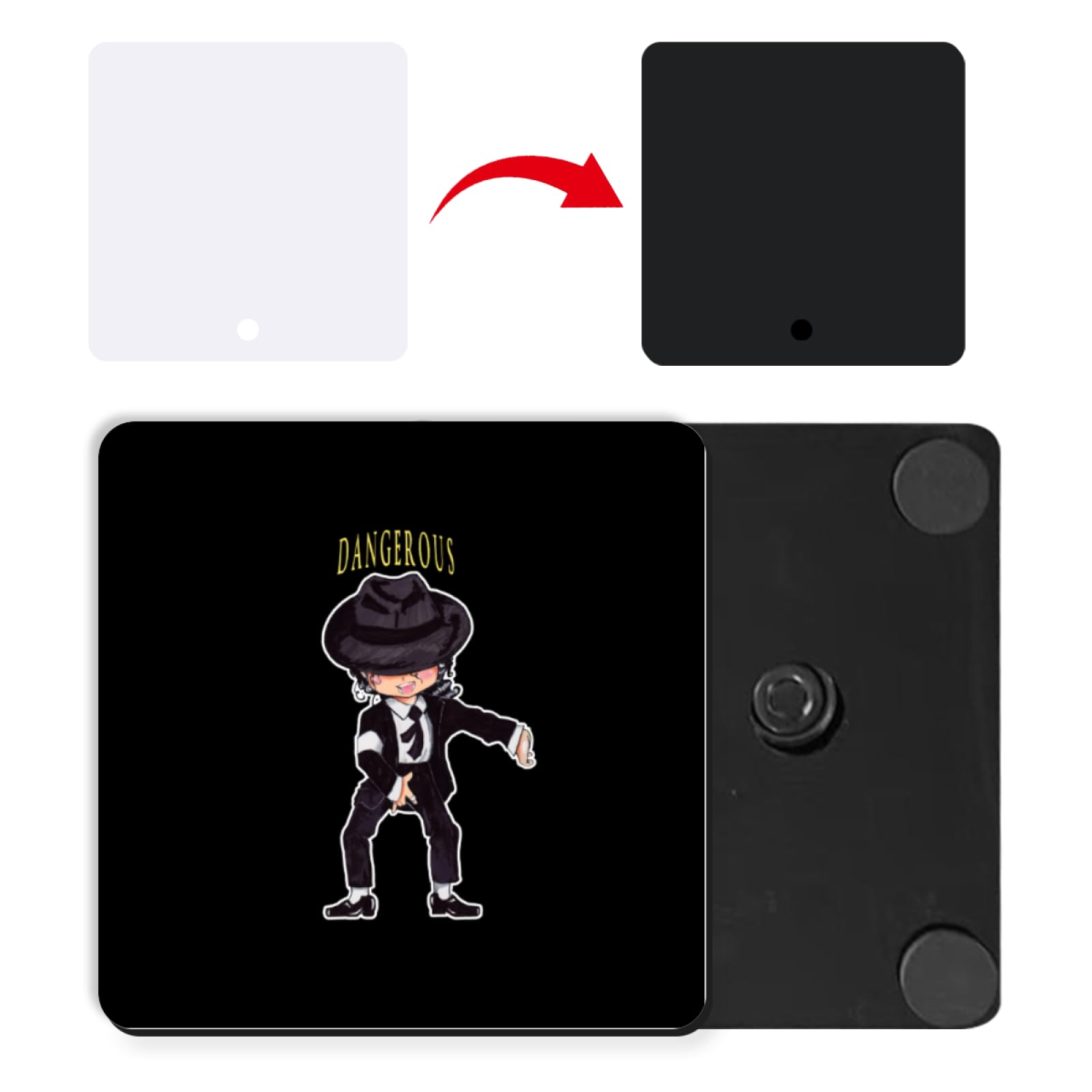 Amazon.co.jp: ミュージック冷蔵庫マグネット マイケル ジャクソン