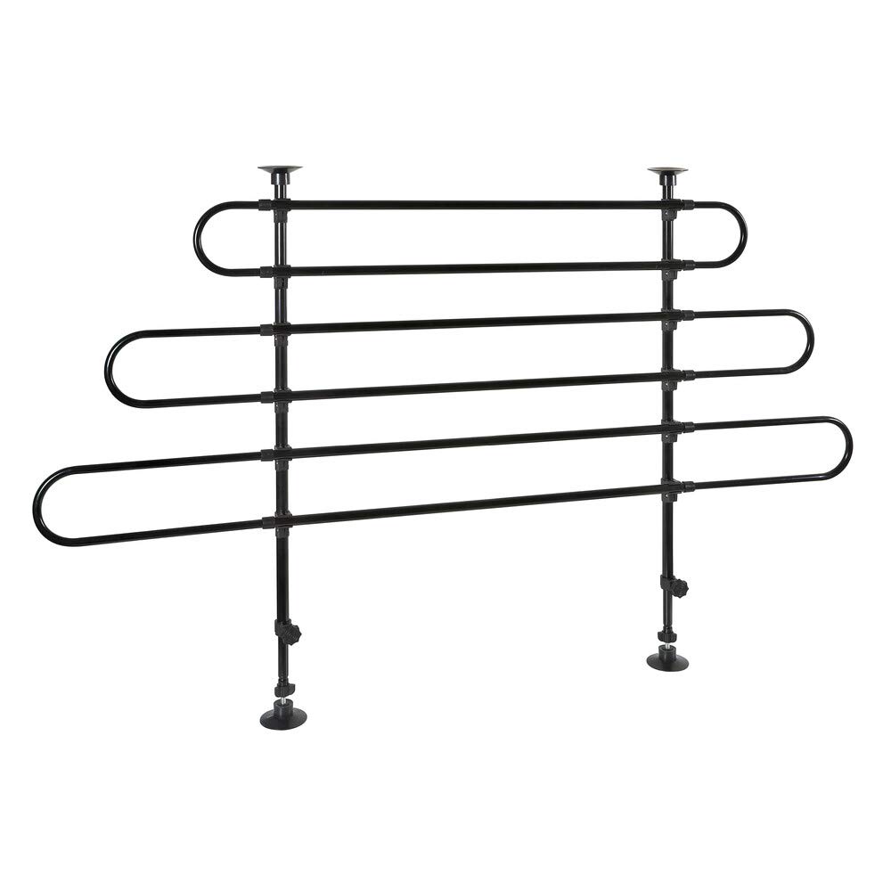 Griglia Auto Per Cani Relaxdays - Universale, Regolabile 92-136cm, Nero, Per Sicurezza