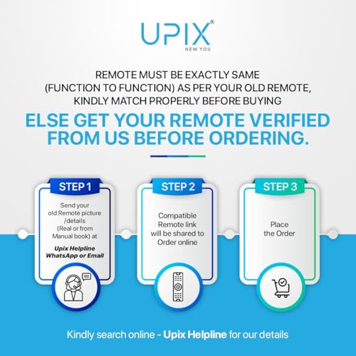 Image of Upix AC Remote No. 88A, Compatible /Replacement for Sansui AC Remote Control (Exactly Same Remote Will Only Work)