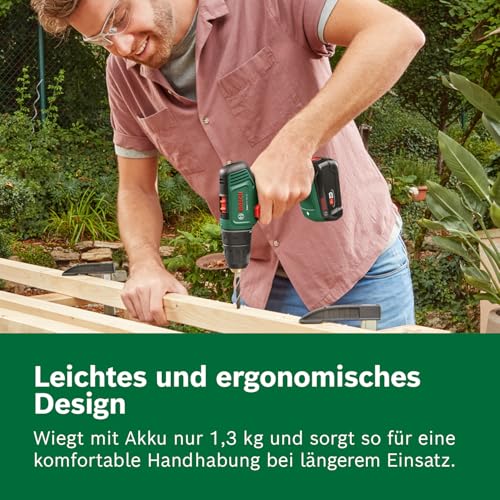 Bosch Akkuschrauber EasyDrill 18V-40 (2 Akku 2,0 Ah, 18 Volt System, im Koffer) 5