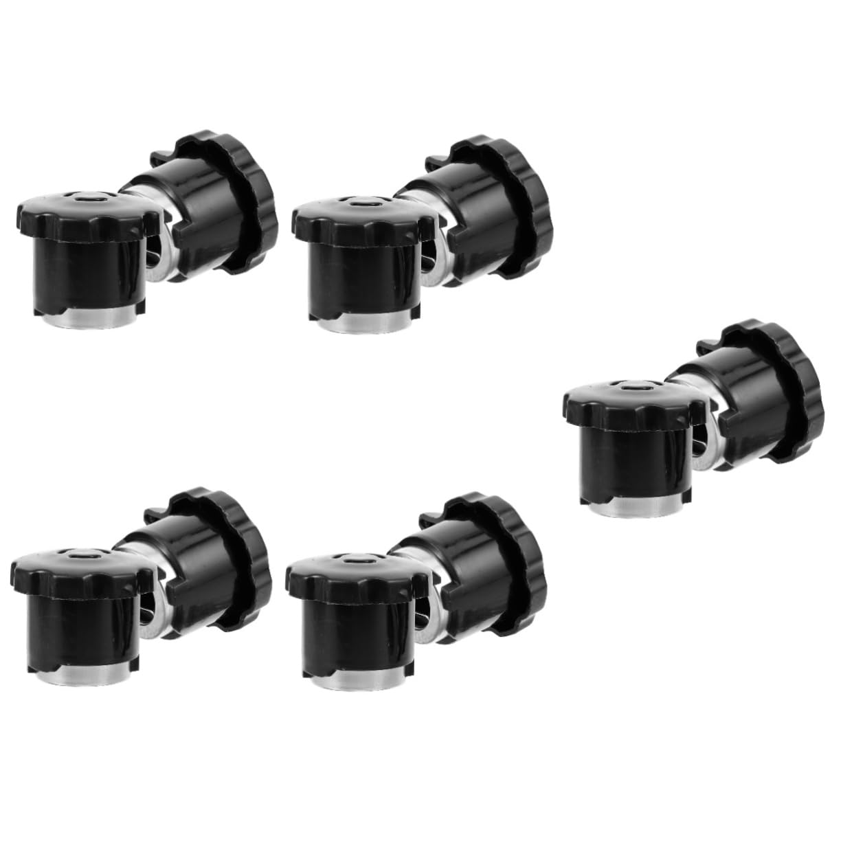 Operitacx 5 Series Accesorios De Válvula Limitantes De Presión Valvula De Seguridad para Olla A Presion Válvula De Seguridad De El Plastico Negro 2 Piezas X 5
